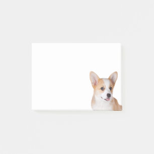 Niedlich Corgi Puppy Dog Mama Pembroke Welsh Corgi Post-it Klebezettel