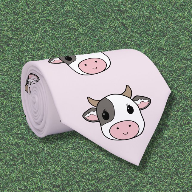 Niedlich Cow Neck Tie Krawatte (Cute Cow Neck Tie)