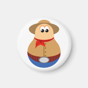 Niedlich Cowboy Design Magnet