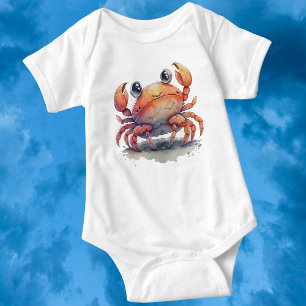 Niedlich Crab Baby Bodysuit Strampler