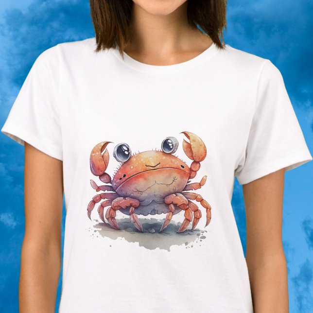Niedlich Crab Basic Women's T - Shirt (Von Creator hochgeladen)