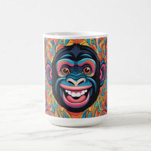 Niedlich Crazy Funny Chimpanzee Kaffeetasse