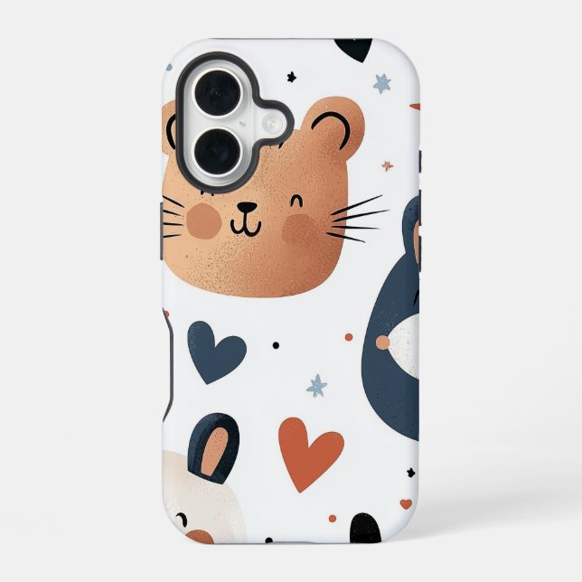 Niedlich Crites Anime Phone Case iPhone 16 Hülle (Rückseite)