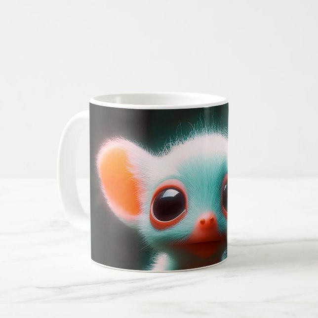 Niedlich Critter Kaffeetasse (Vorderseite Links)