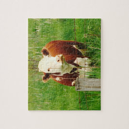 Niedlich Cudly Cow Friend 4Jeremy Puzzle