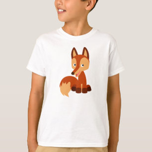 Niedlich Cunning Cartoon Fox Children T - Shirt