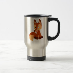 Niedlich Cunning Cartoon Fox Tasse