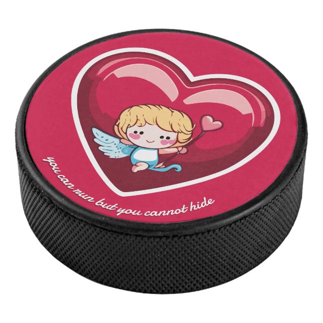 Niedlich Cupid Eishockey Puck (3/4)