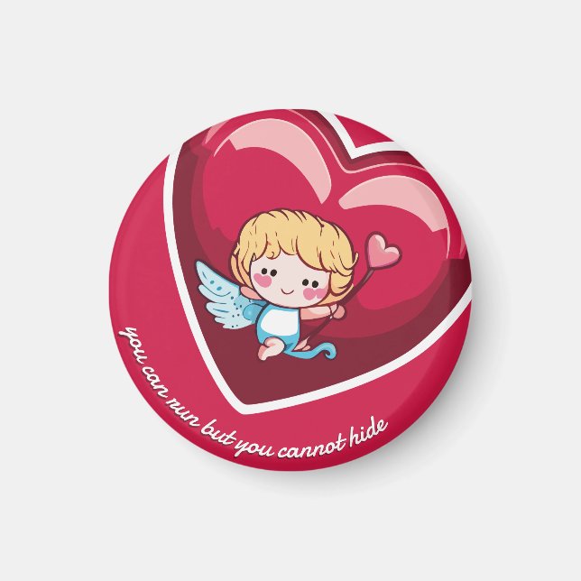 Niedlich Cupid Magnet (Vorne)