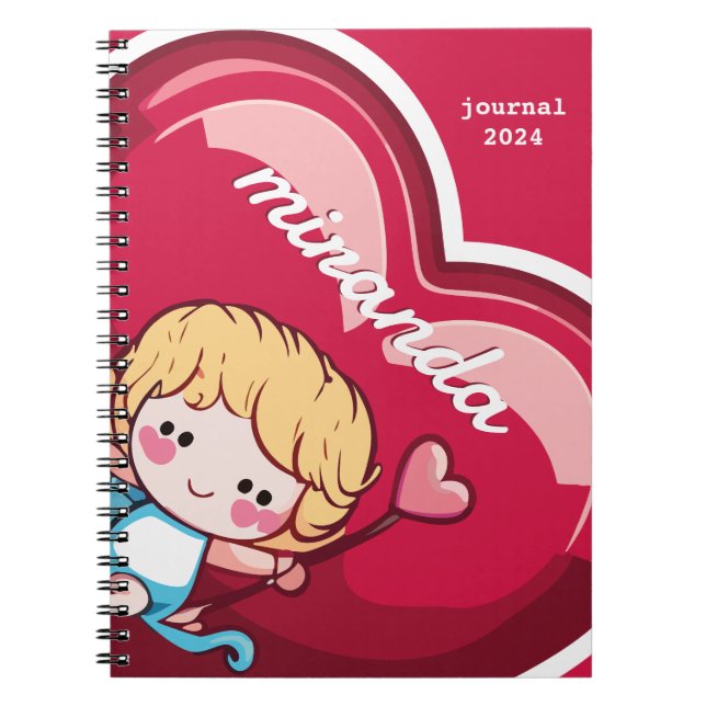 Niedlich Cupid Notizblock (Vorderseite)