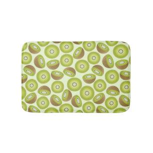 Niedlich Cut Kiwi Muster Badematte