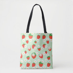 Niedlich Daisy Blume Erdbeere Weihnachts Muster