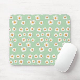 Niedlich Daisy Floral - ästhetisches Desk-Zubehör Mousepad