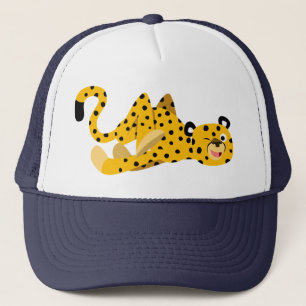 Niedlich Dashing Cartoon Cheetah Hat Truckerkappe