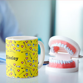 Niedlich Dental Personalisiert Kaffeetasse