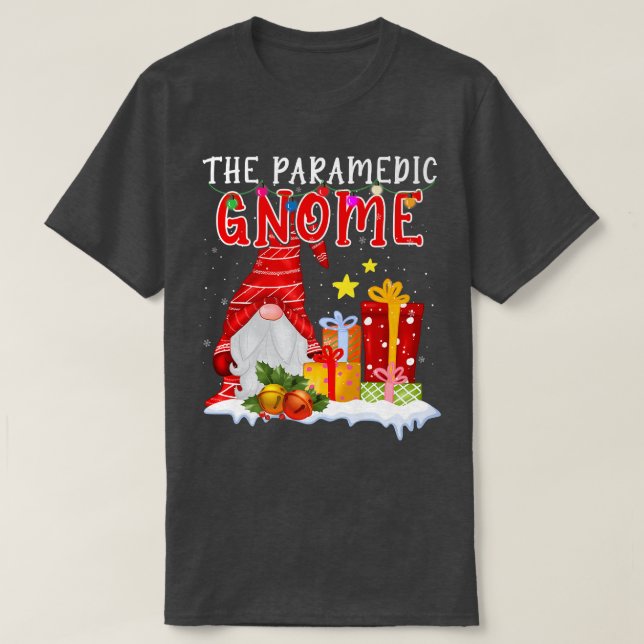 Niedlich Die Paramedic Gnome Snow Gnomies Liebt Fr T-Shirt (Design vorne)