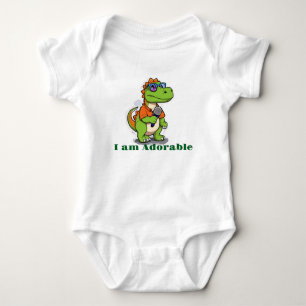 Niedlich Dino Baby Strampler