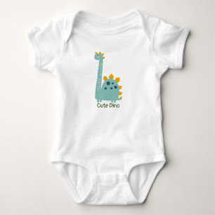 Niedlich Dino Personalisiert Baby Bodysuit Strampler