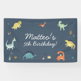 Niedlich Dinosaur Birthday Banner