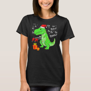 Niedlich Dinosaur Fa Ra Ra Rawr Rawr Christmas Rex T-Shirt