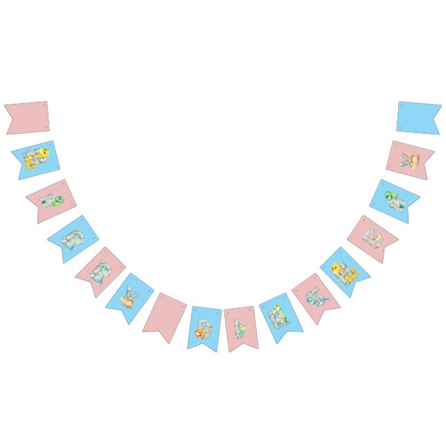 Niedlich Dinosaur Happy Birthday Wimpelkette (Alle)