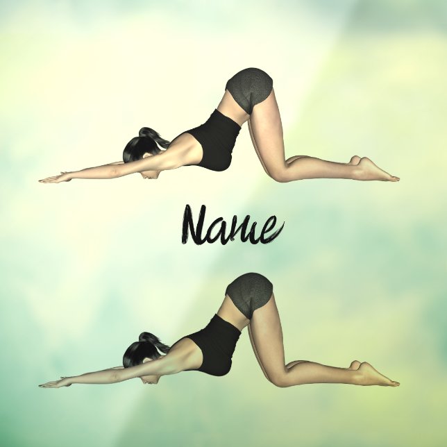 Niedlich Dinosaur Pair Thunder_Cove Fensteraufkleber (Blatt 3)