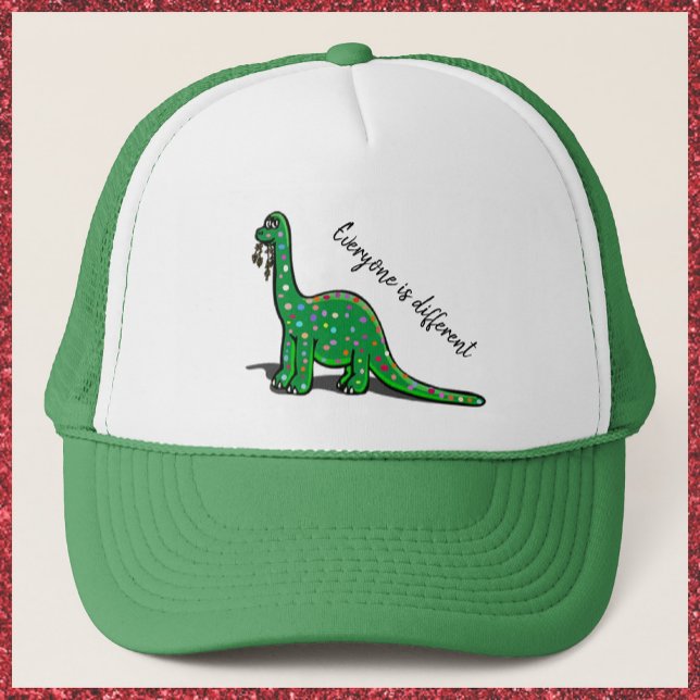 Niedlich Dinosaur Trucker Hat Truckerkappe (Bookmark my store! https://www.zazzle.com/store/capricepetit)