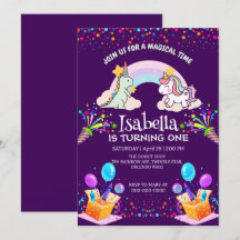 Niedlich Dinosaur Unicorn Regenbogen Ballon Geburt