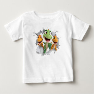 Niedlich Dinosaurier Kids T - Shirt Sublimation De