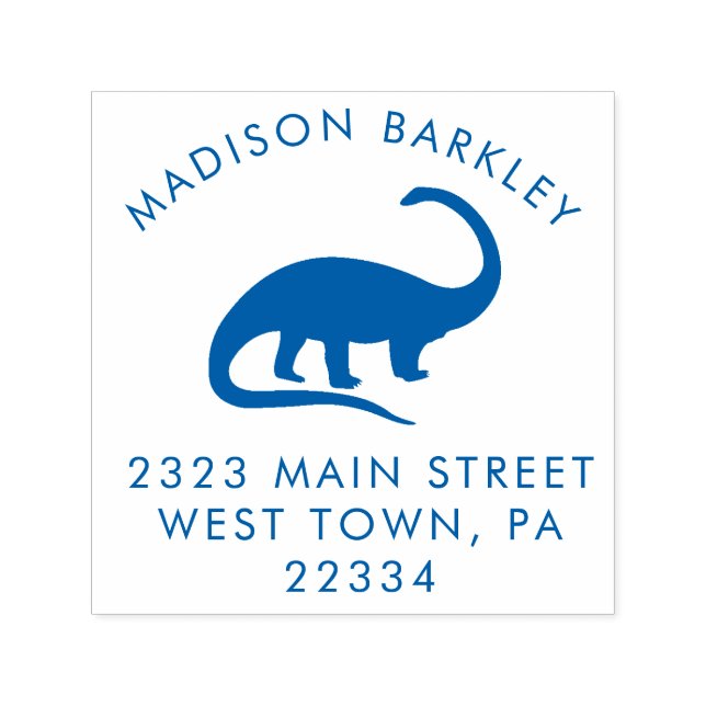 Niedlich Dinosaurier Permastempel (Design)