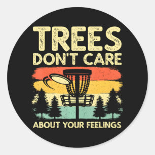 Niedlich Disk Golf Disk Golf Player Runder Aufkleber