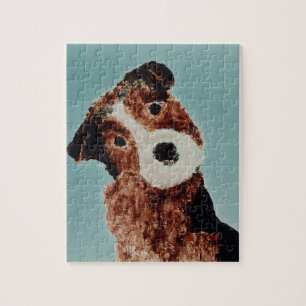 Niedlich Dog Art Terrier Puzzle