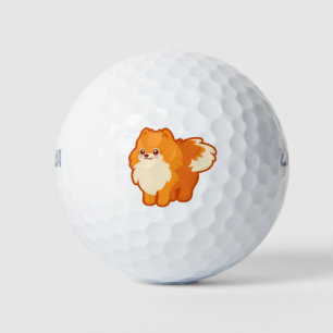 Niedlich Dog Kawaii Spitz Golfball