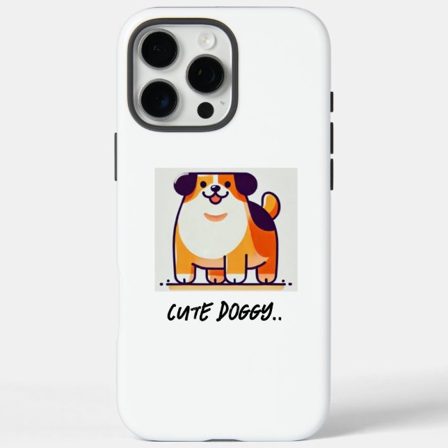 Niedlich Doggy iPhone 16 Fall Case-Mate iPhone Hülle (Rückseite)