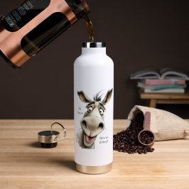 Niedlich Donkey Sprichwort Hallo, wie geht es dir. Trinkflasche