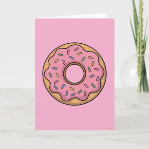 Niedlich Donut Kinder Karte
