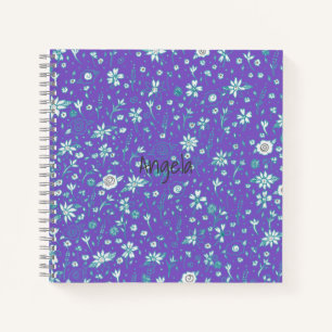 Niedlich Doodle-Blume-Notebook individuell anpassb Notizbuch
