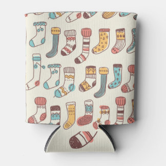 Niedlich Doodle Socken: Skandinavische Einfachheit Dosenkühler