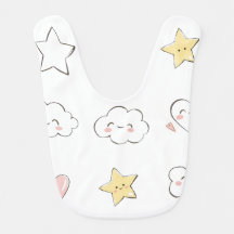 Niedlich Doodles Baby Bib