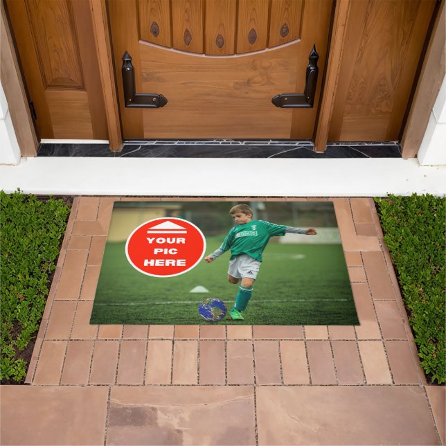 Niedlich! Doormat - Personalisiert - 24" x 36" Fußmatte (Außenbereich)