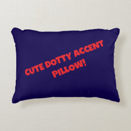 NIEDLICH DOTTY ACCENT PILLOW! DEKOKISSEN