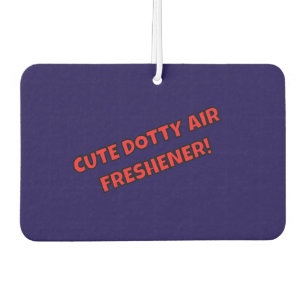 NIEDLICH DOTTY AIR FRESHENER! AUTOLUFTERFRISCHER