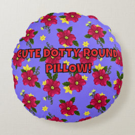 NIEDLICH DOTTY ROUND PILLOW! RUNDES KISSEN