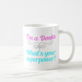 Niedlich Doula Superhero Tasse