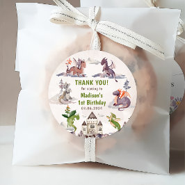 Niedlich Dragon 1. Geburtstag Party Geschenkanhänger