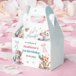 Niedlich Dragon 1. Geburtstag Party Geschenkschachtel