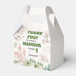 Niedlich Dragon 1. Geburtstag Party Geschenkschachtel