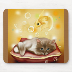Niedlich Dream Kitten Mousepad