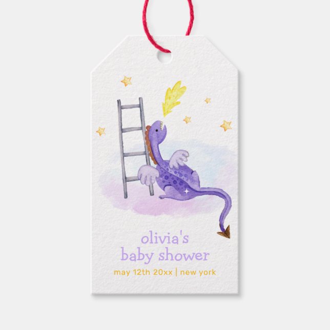 Niedlich Dreamy Märchenschauspielerin Dragon Stars Geschenkanhänger (Vorderseite)