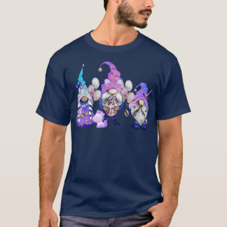 Niedlich Drei Einhorn Gnomes Tomtenisse Gnome Lieb T-Shirt